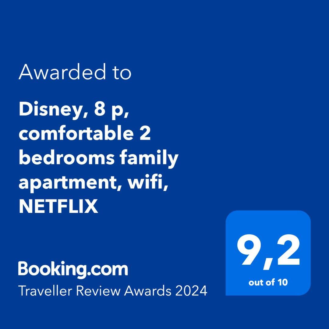 Disney, Very Nice 2 Bedrooms Family Apartment, Wifi, Netflix 8 Pers เชสซี ภายนอก รูปภาพ